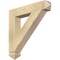Ekena Millwork Traditional Arts & Crafts Rough Sawn Bracket, Douglas Fir, 4"W x 24"D x 24"H BKT04X24X24TRA03RDF - alternate 1